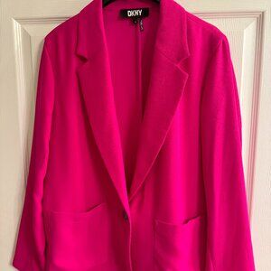 DKNY Hot Pink Blazer